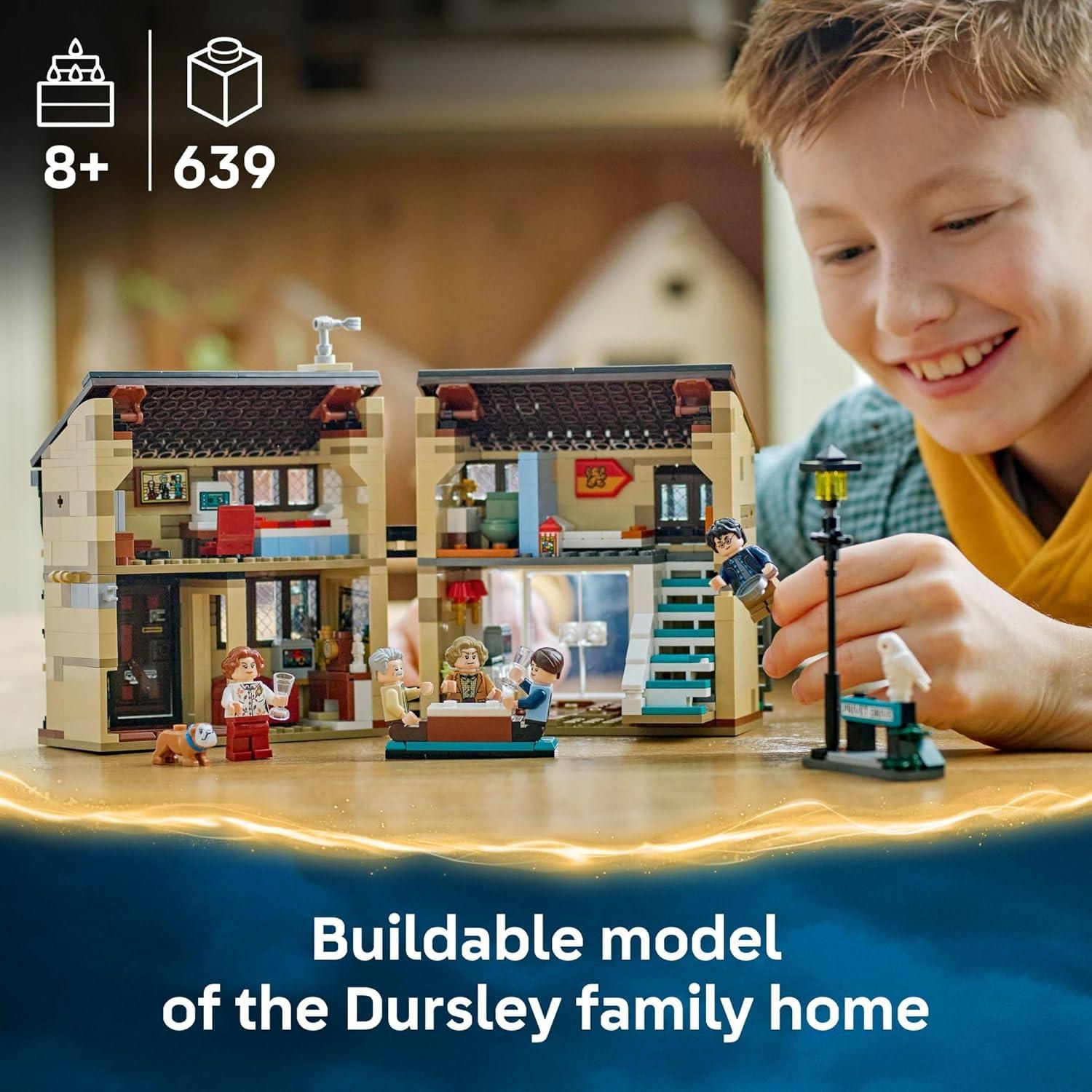 LEGO Harry Potter Privet Drive 76451 - Casa Dursley 639 Piezas