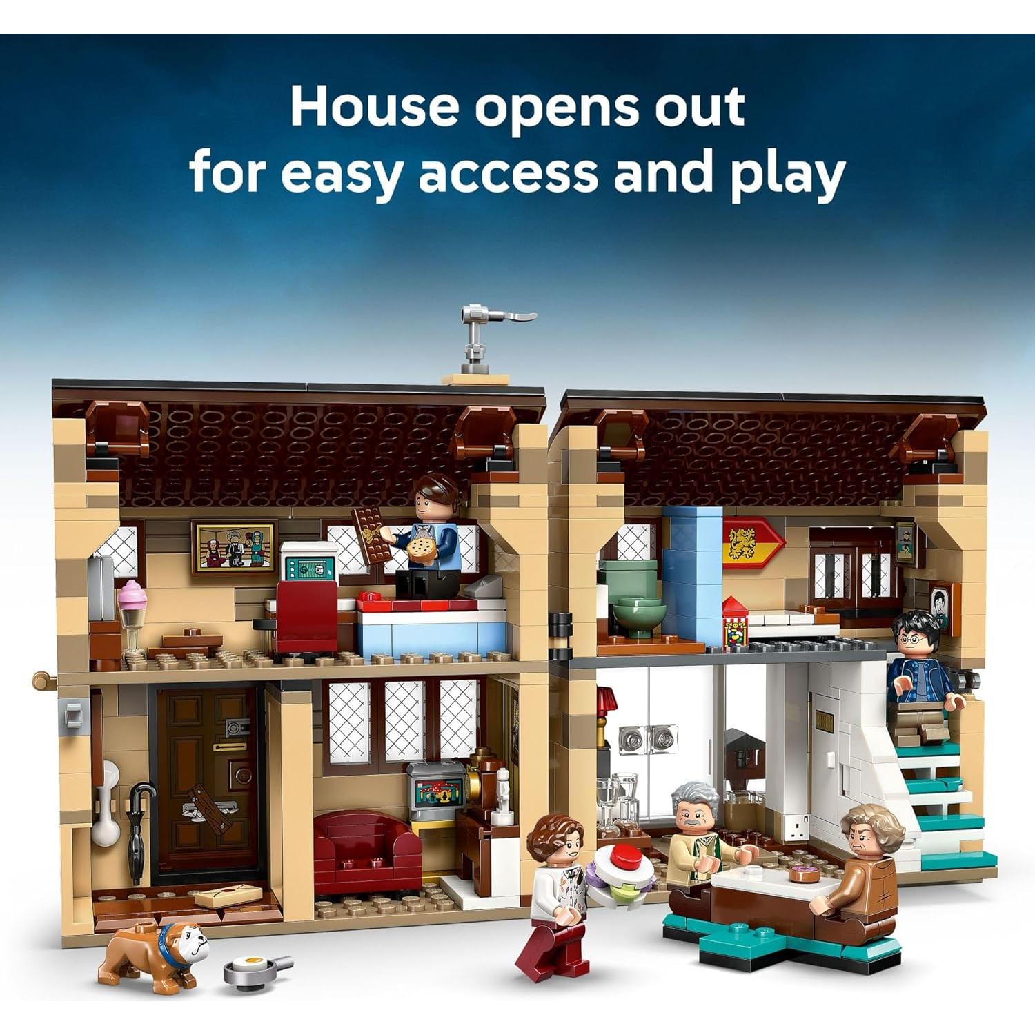 LEGO Harry Potter Privet Drive 76451 - Casa Dursley 639 Piezas
