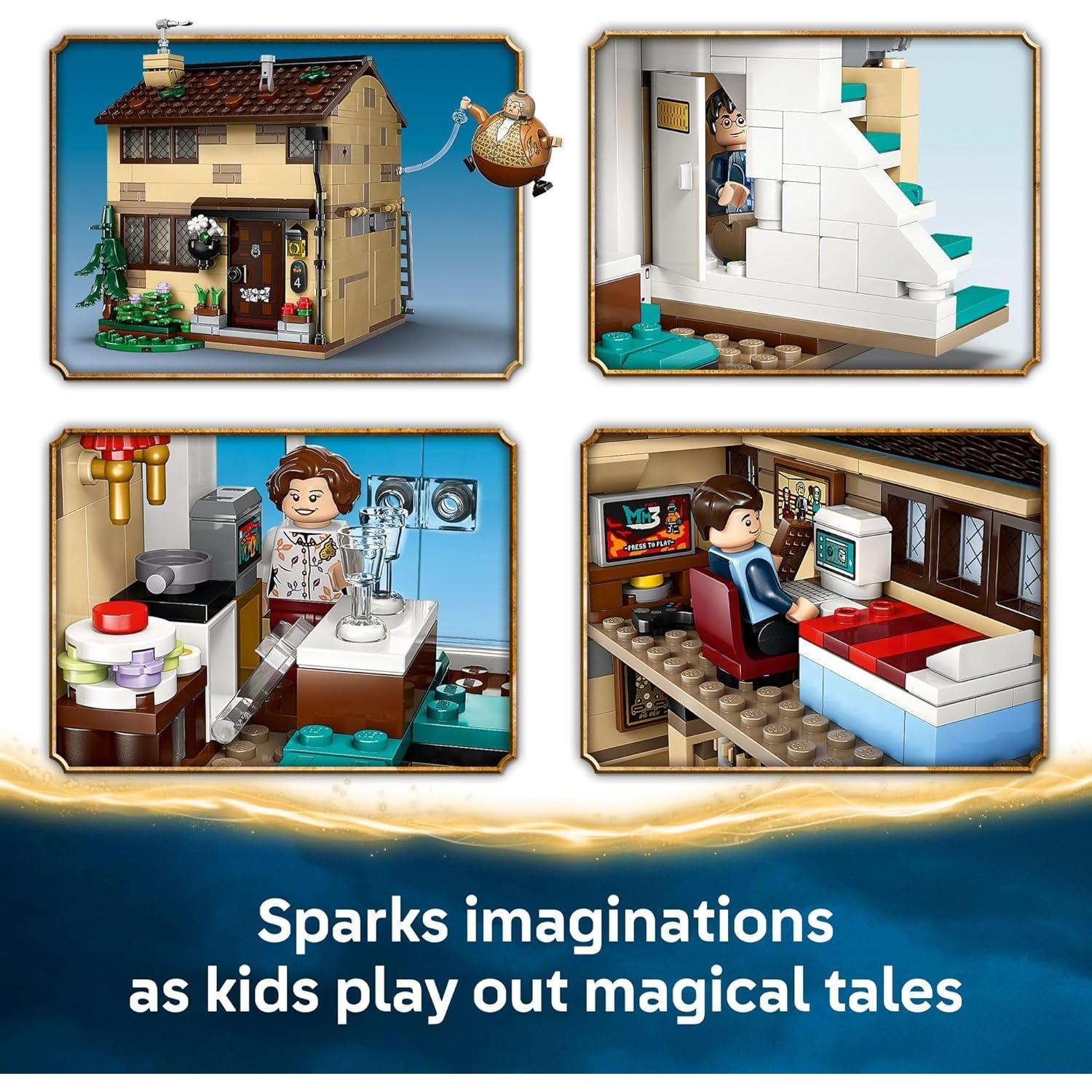 LEGO Harry Potter Privet Drive 76451 - Casa Dursley 639 Piezas