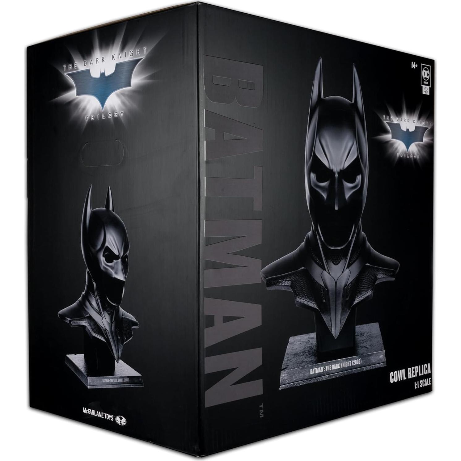 Réplika Cowl Batman The Dark Knight 2008 McFarlane Toys 53 cm