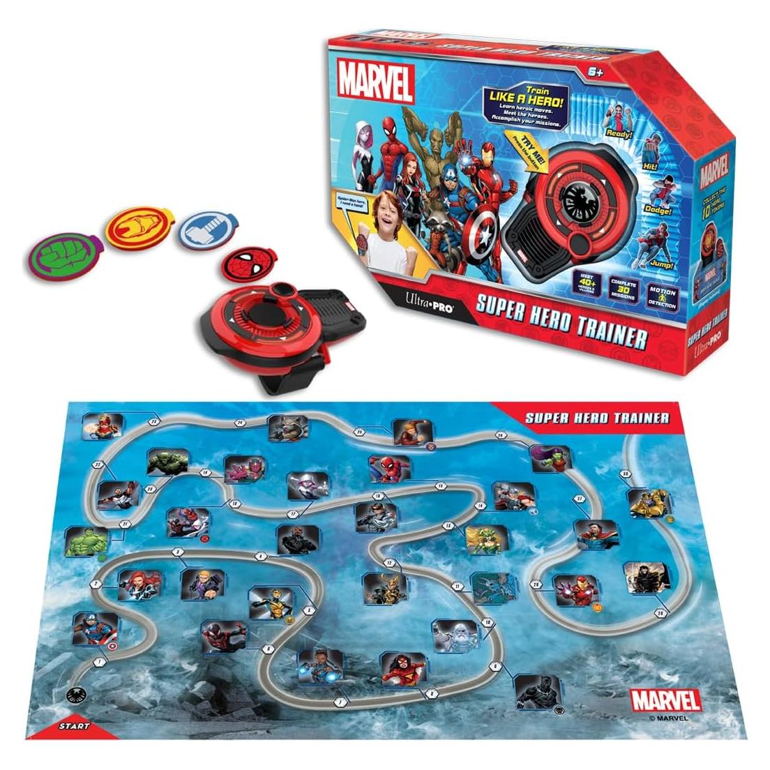 Entrenador de Superhéroes Marvel - Juguete Interactivo Fitness