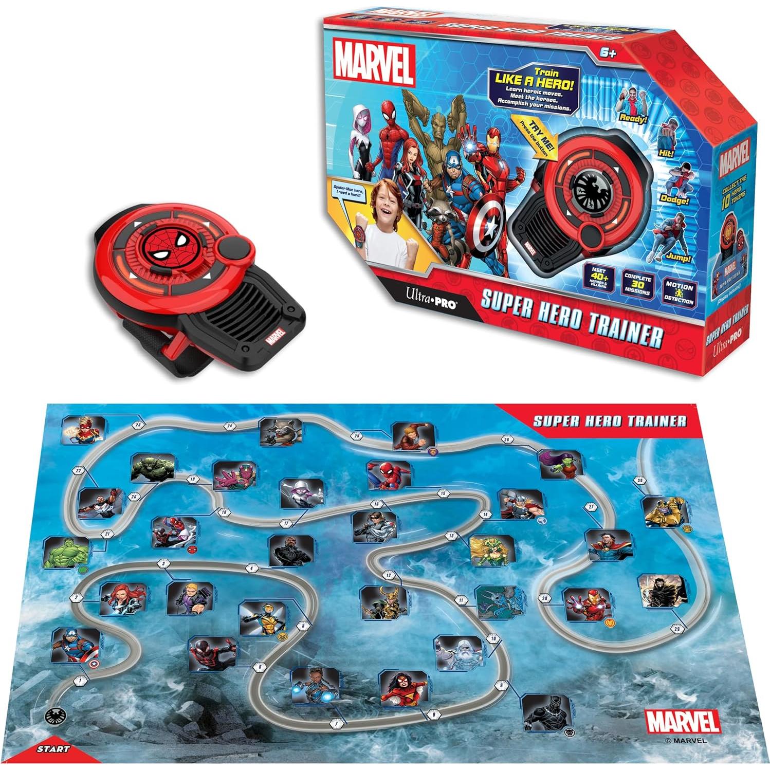 Entrenador de Superhéroes Marvel - Juguete Interactivo Fitness