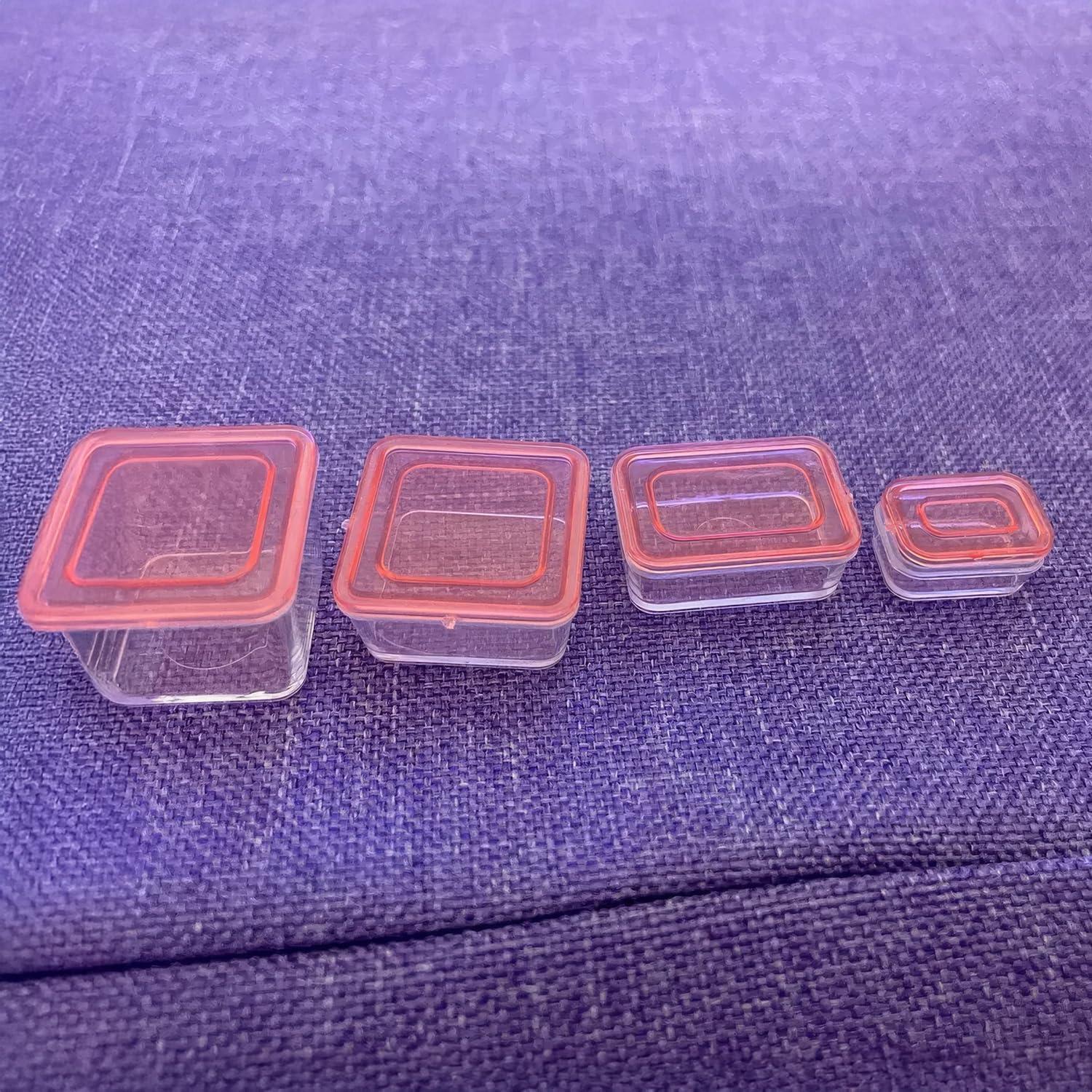 Contenedores de Almacenamiento Miniatura XRI XURUOYI - Set de 4