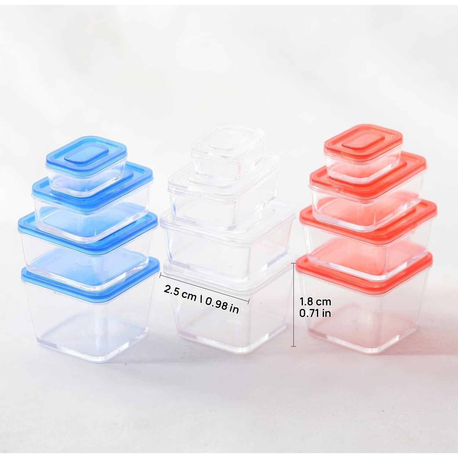 Contenedores de Almacenamiento Miniatura XRI XURUOYI - Set de 4