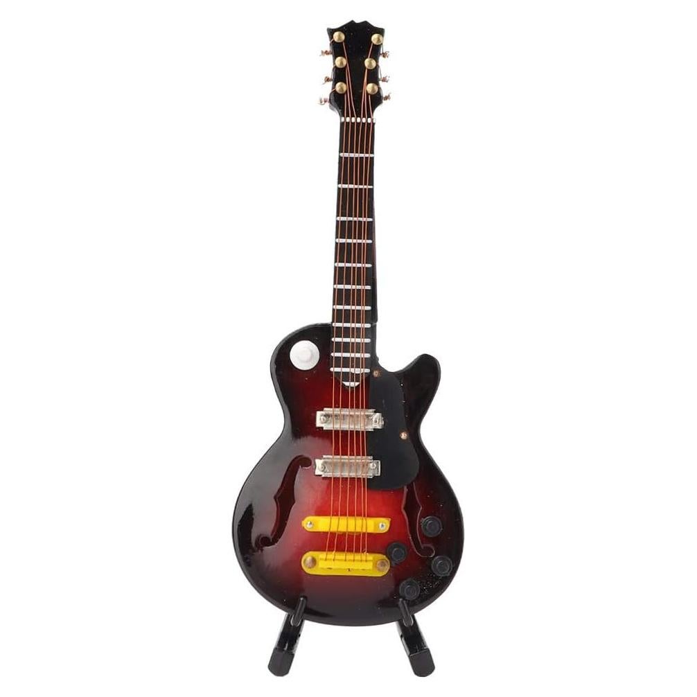 Guitarra en Miniatura BORDSTRACT 14 cm Decoración Musical