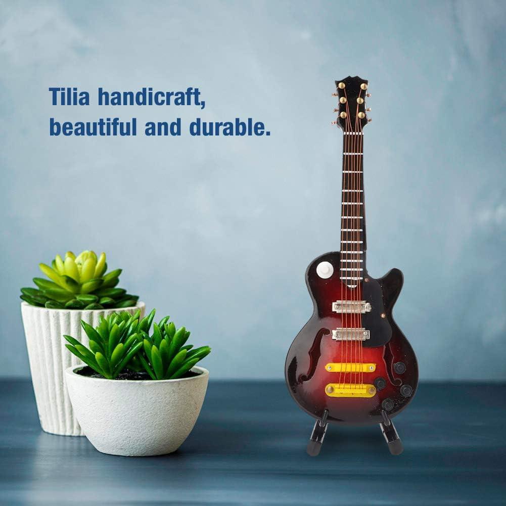 Guitarra en Miniatura BORDSTRACT 14 cm Decoración Musical