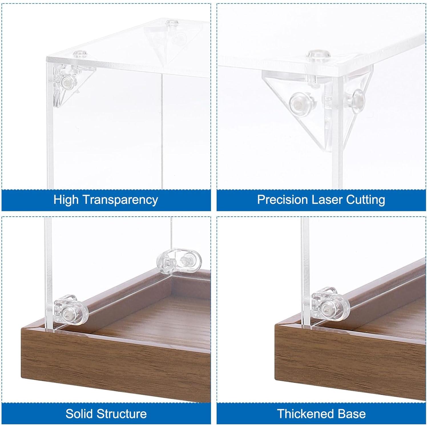 Caja de Exhibición Acrílica MECCANIXITY 25x15x10 cm Transparente