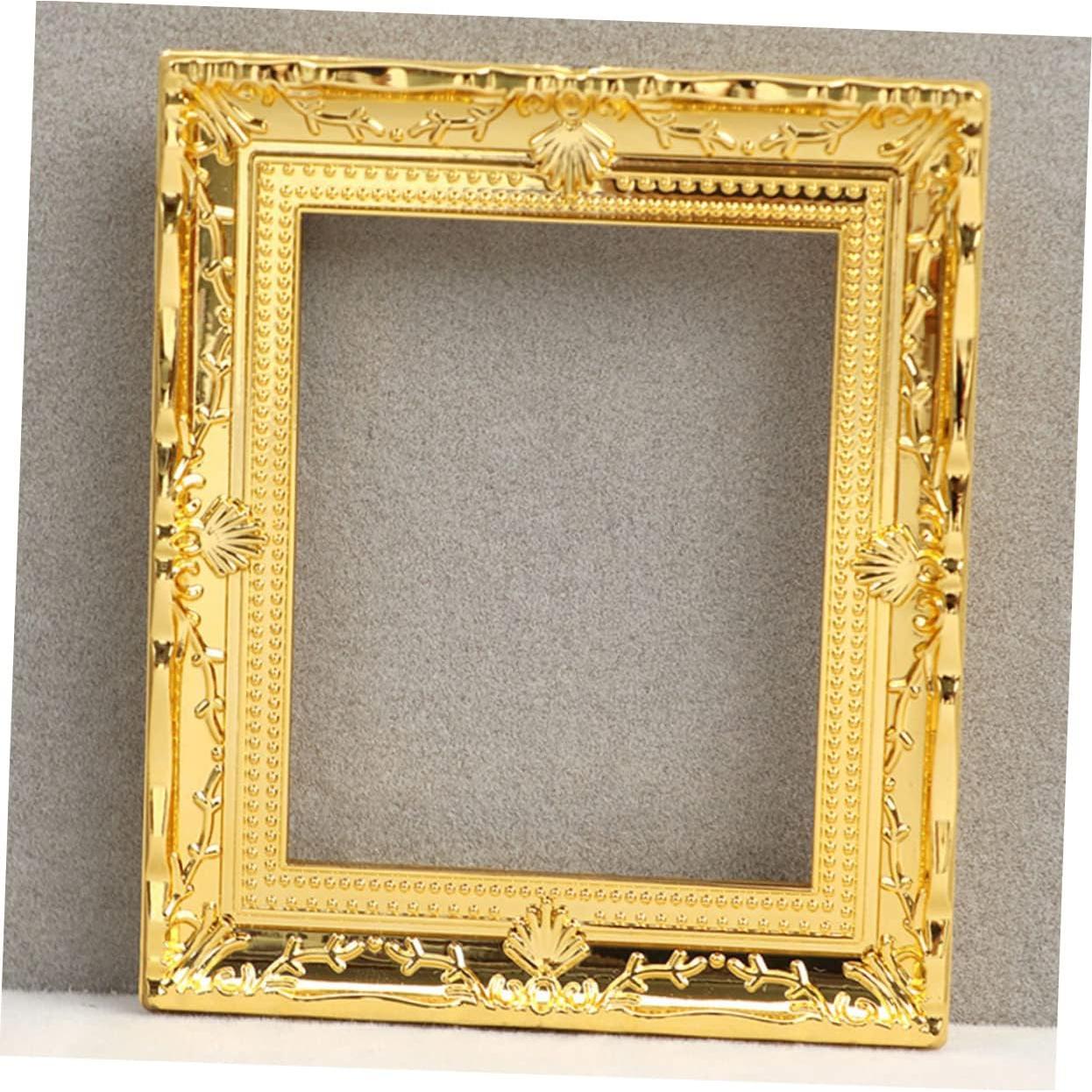 Toyvian 8pcs Marcos de Imagen Miniatura Decorativos 7.7x6.5cm