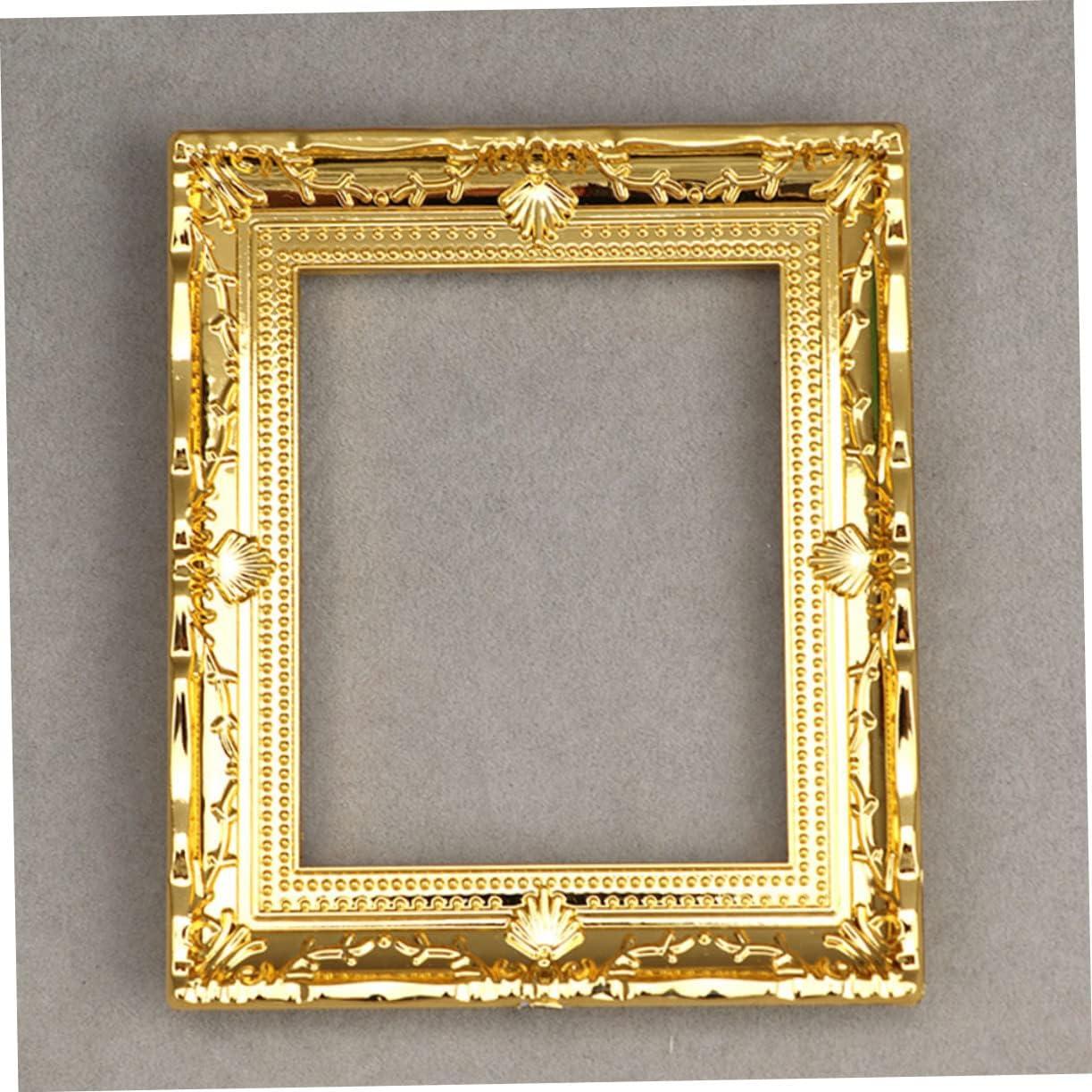 Toyvian 8pcs Marcos de Imagen Miniatura Decorativos 7.7x6.5cm