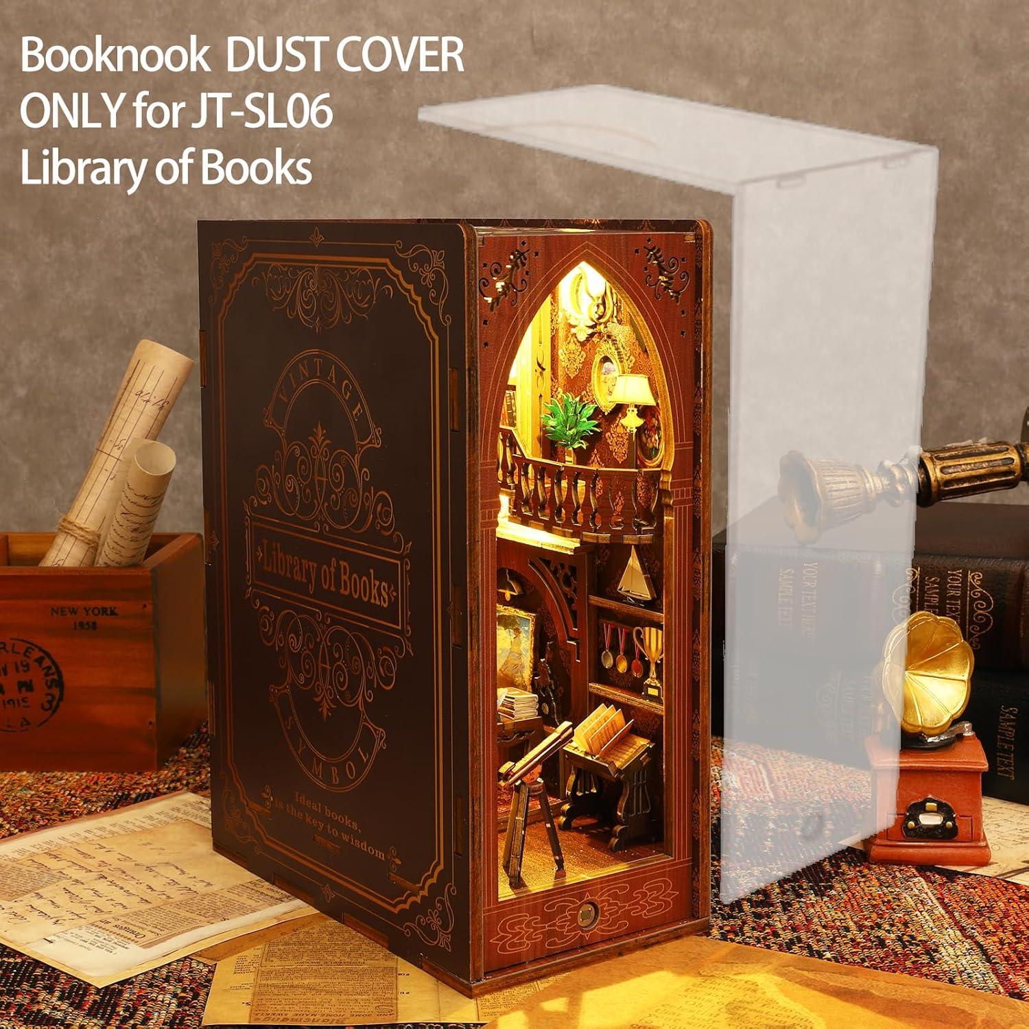 Cubierta Acrílica Spilay para Biblioteca de Libros SL06 24x9cm