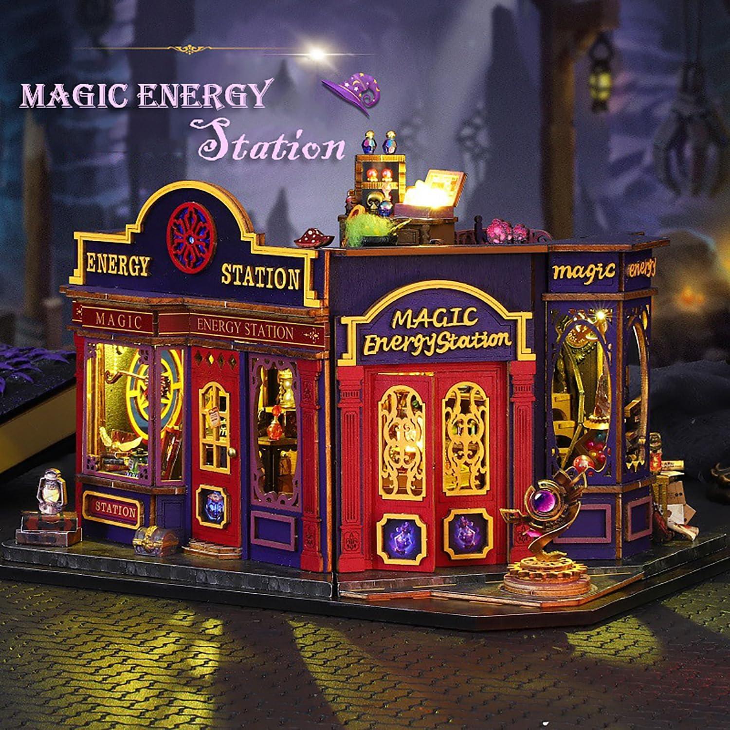 Kit de Rincón de Libros DIY Shylamb - Estación de Energía Mágica