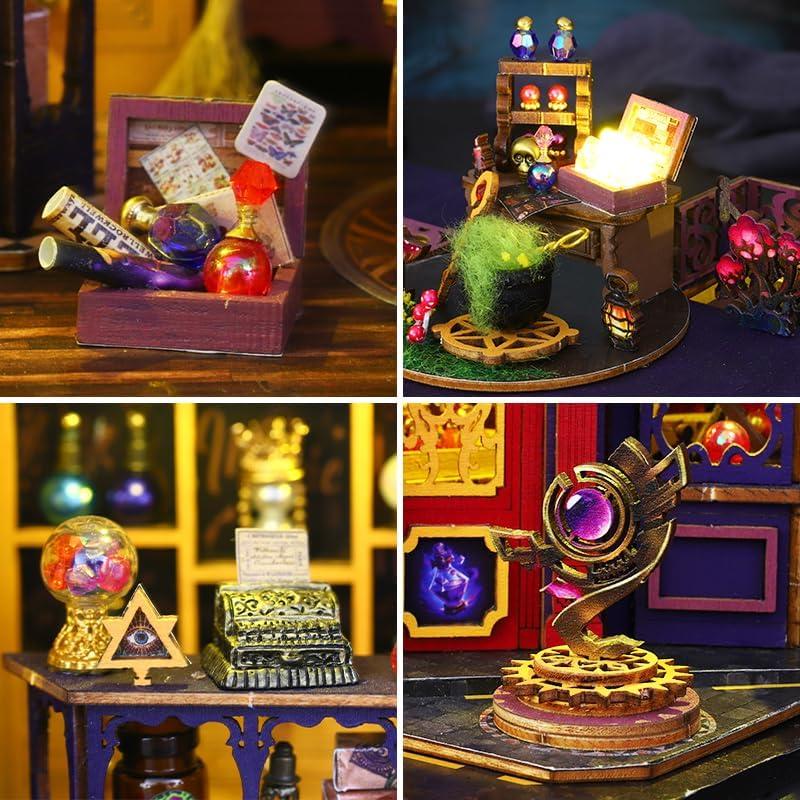 Kit de Rincón de Libros DIY Shylamb - Estación de Energía Mágica