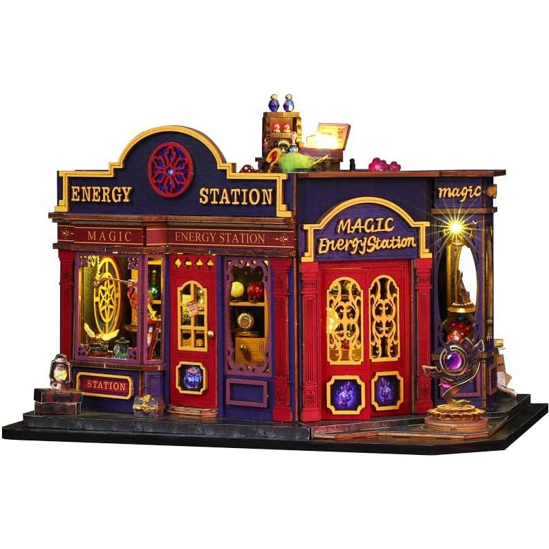 Kit de Rincón de Libros DIY Shylamb - Estación de Energía Mágica