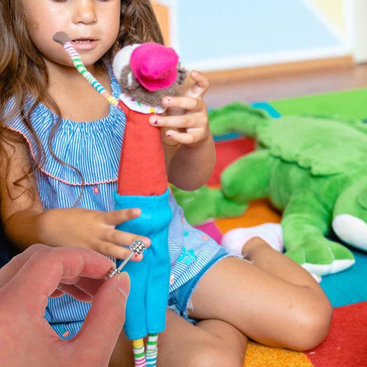 5PCS Mancuernas Miniatura Veemoon 2.79 cm Decoración Casa Muñecas