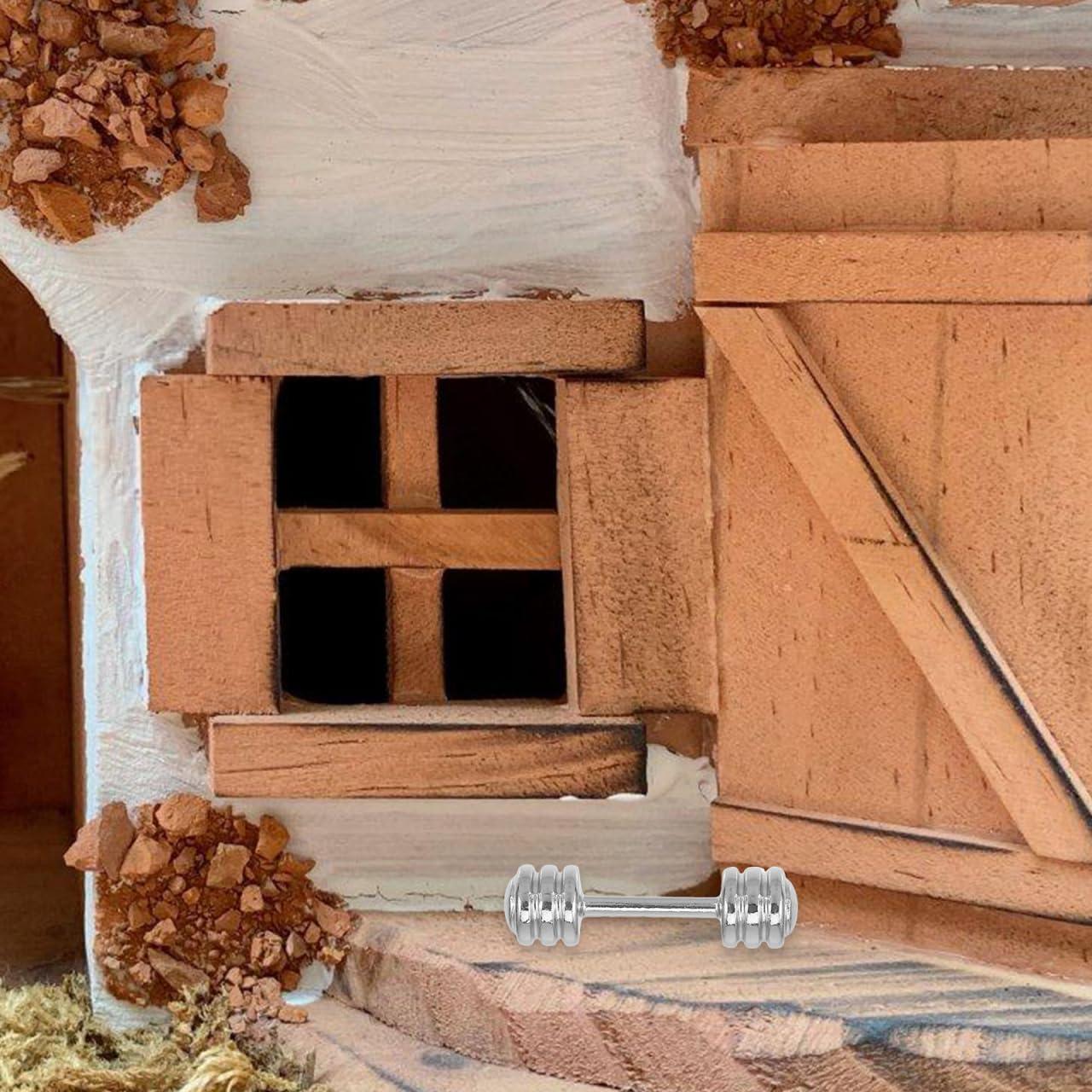 5PCS Mancuernas Miniatura Veemoon 2.79 cm Decoración Casa Muñecas