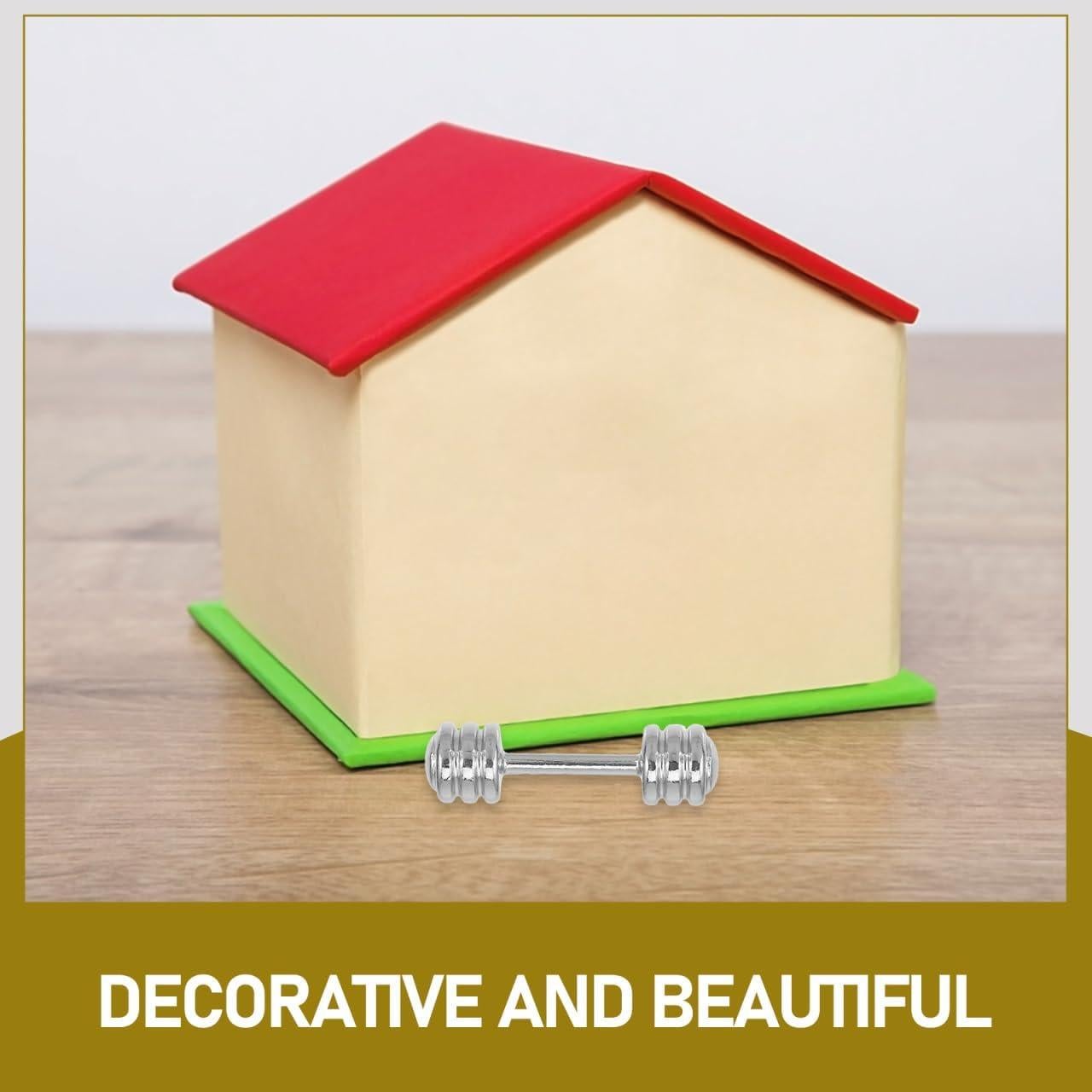 5PCS Mancuernas Miniatura Veemoon 2.79 cm Decoración Casa Muñecas