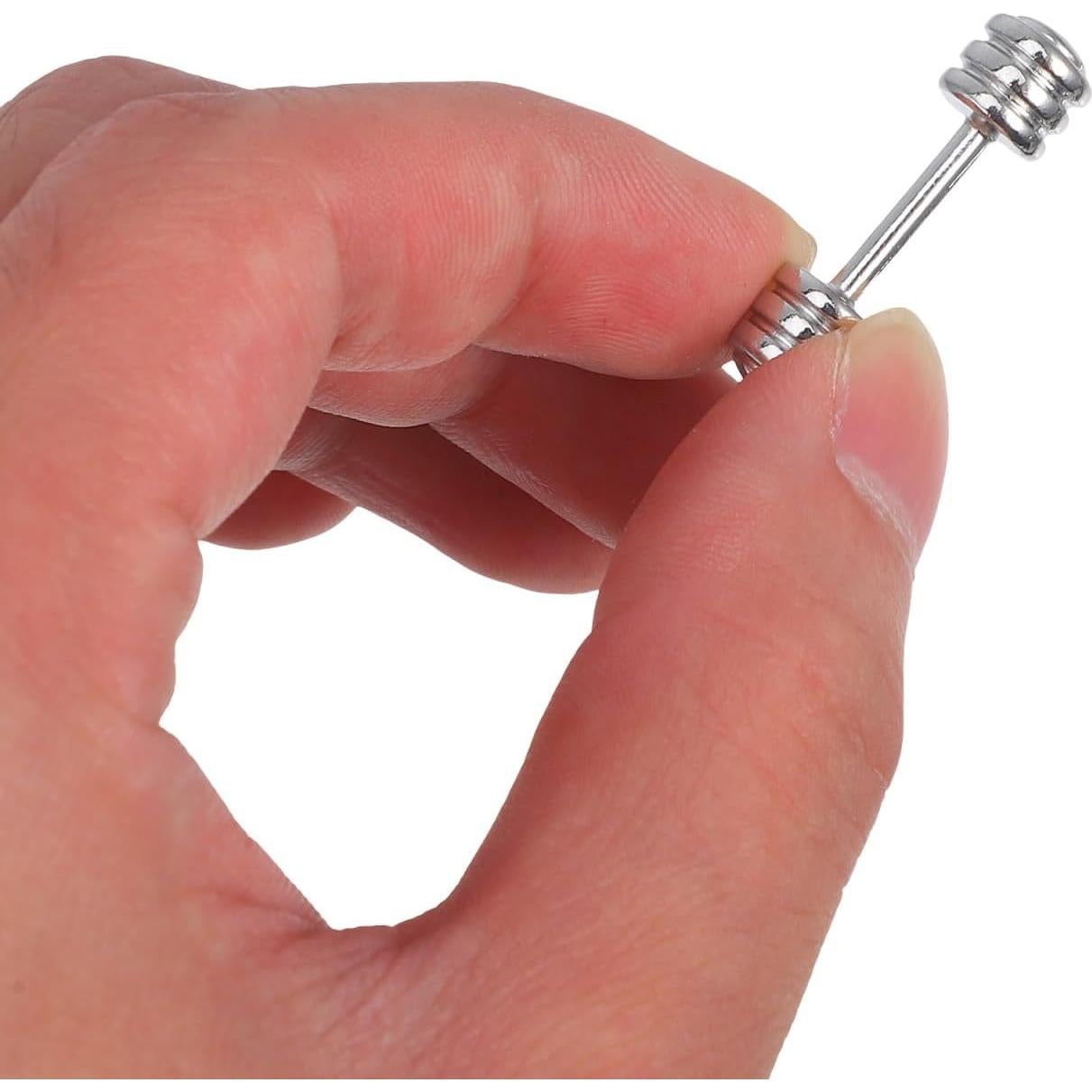 5PCS Mancuernas Miniatura Veemoon 2.79 cm Decoración Casa Muñecas