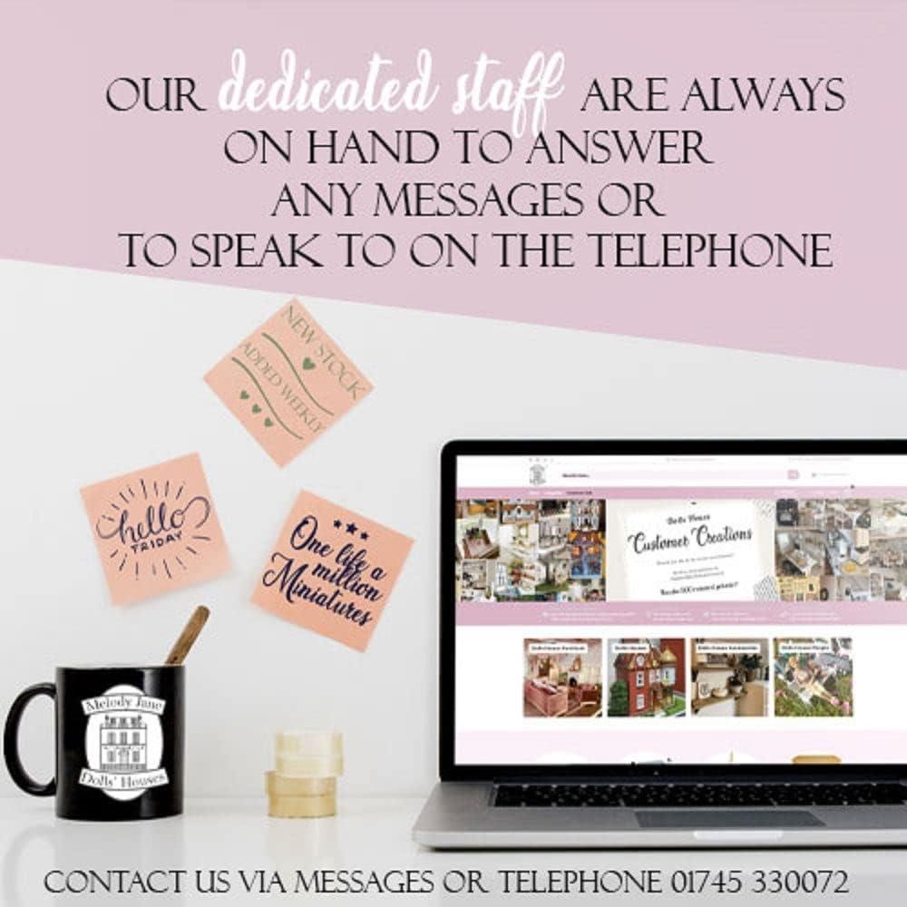 Melody Jane Dolls Houses Dollhouse Witchcraft Alchemy Magic Symbols Halloween Posters 1:12 Printed Card