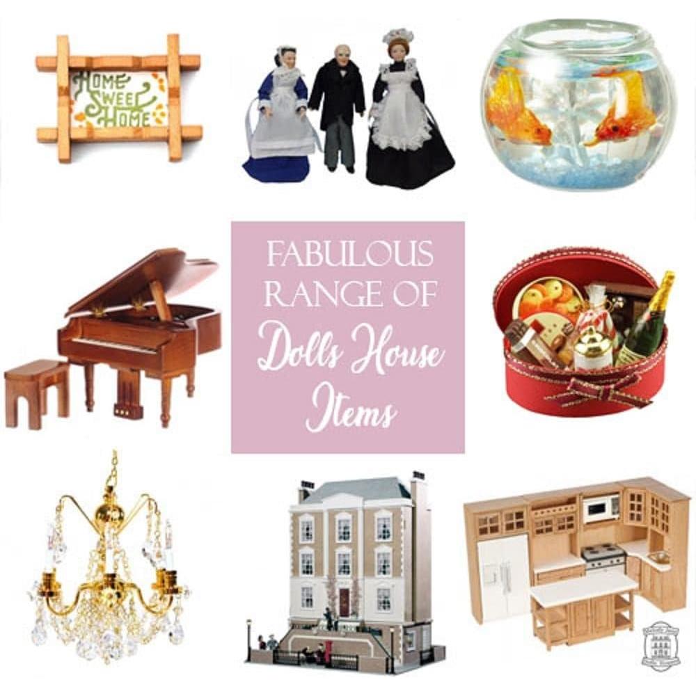 Melody Jane Dolls Houses Dollhouse Witchcraft Alchemy Magic Symbols Halloween Posters 1:12 Printed Card