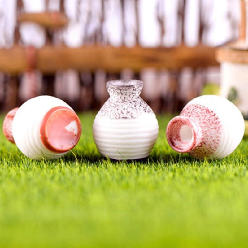 Miniaturas de Casa de Muñecas STOBAZA 60 PCS Adornos Realistas