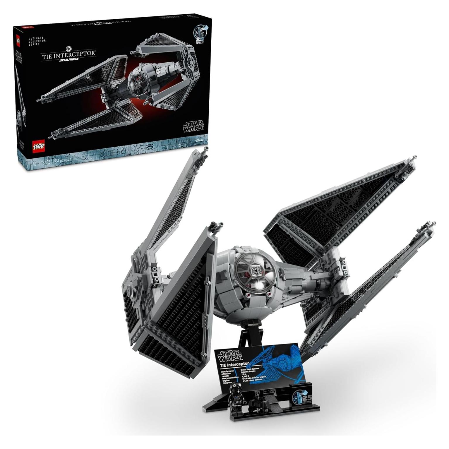LEGO Star Wars TIE Interceptor UCS 75382 40 cm Construcción