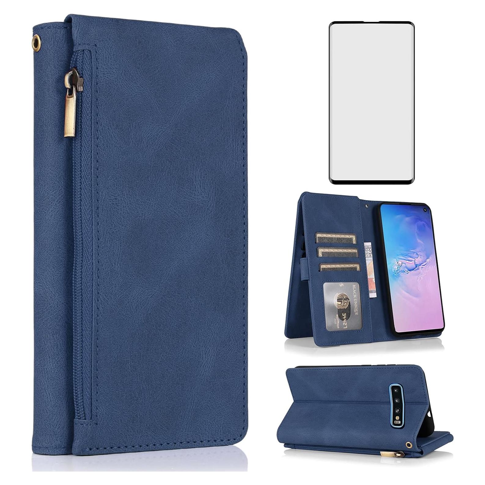 Funda de Cartera Asuwish para Samsung Galaxy S10e con Soporte