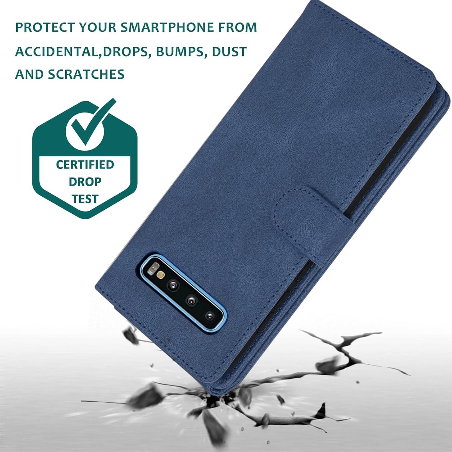 Funda de Cartera Asuwish para Samsung Galaxy S10e con Soporte