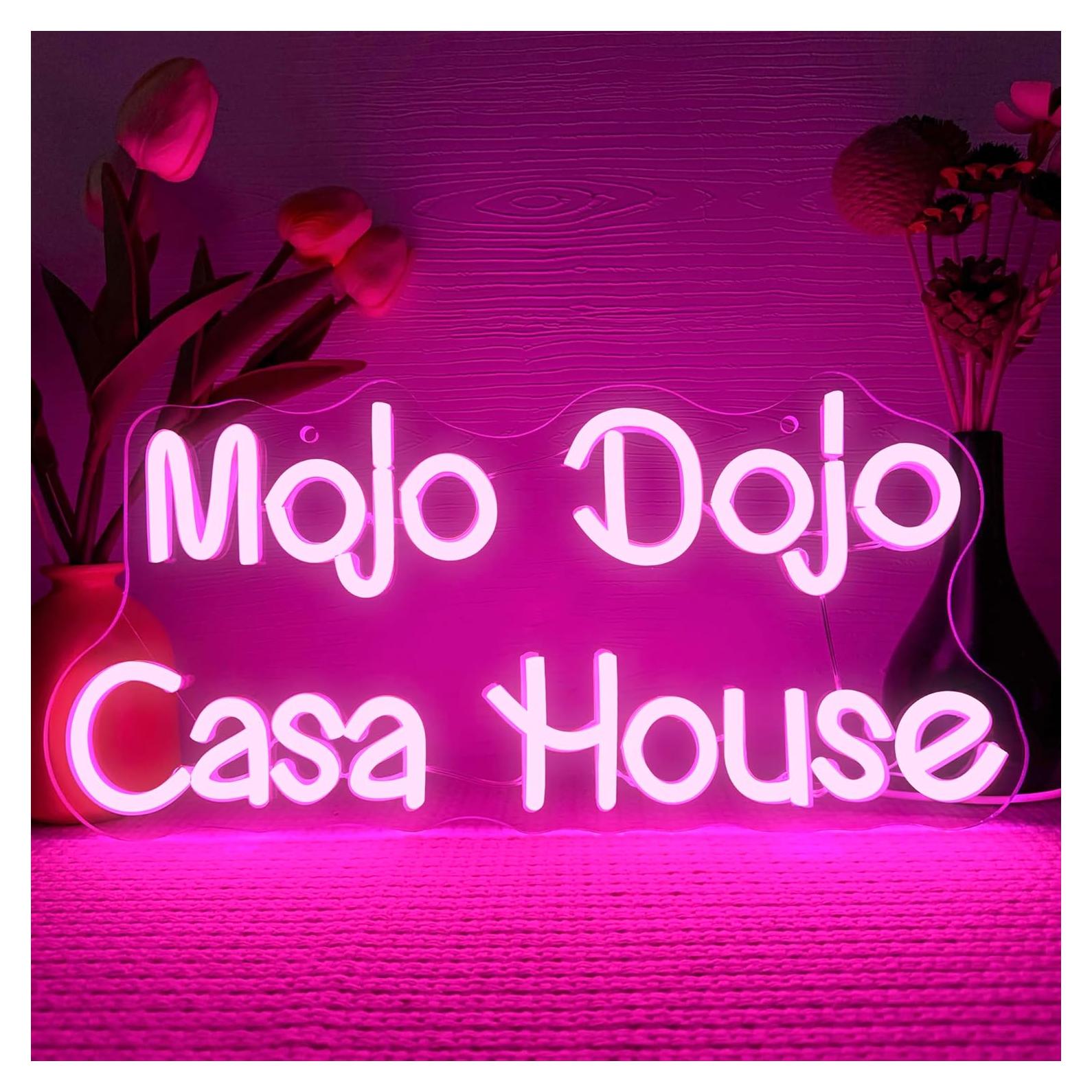 Luz de Neón Dimmable Symone Mojo Dojo Casa 40x19 cm USB