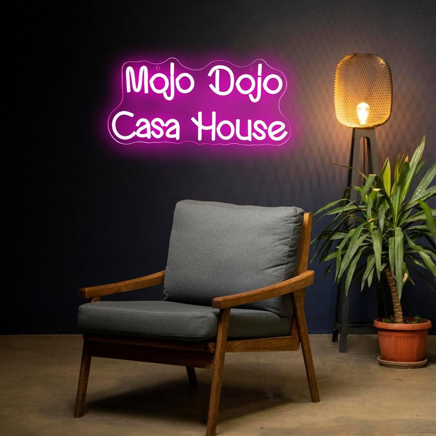 Luz de Neón Dimmable Symone Mojo Dojo Casa 40x19 cm USB