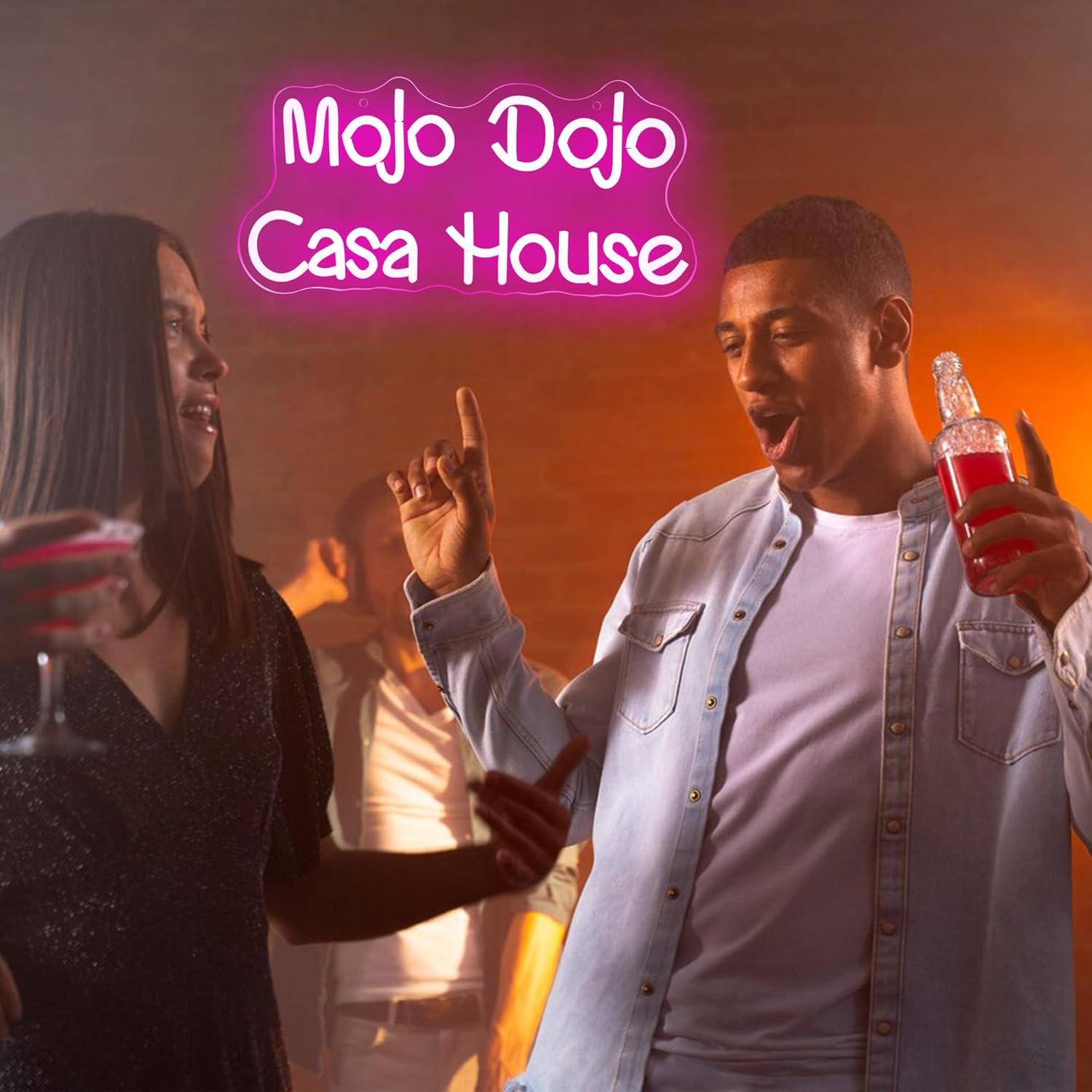 Luz de Neón Dimmable Symone Mojo Dojo Casa 40x19 cm USB