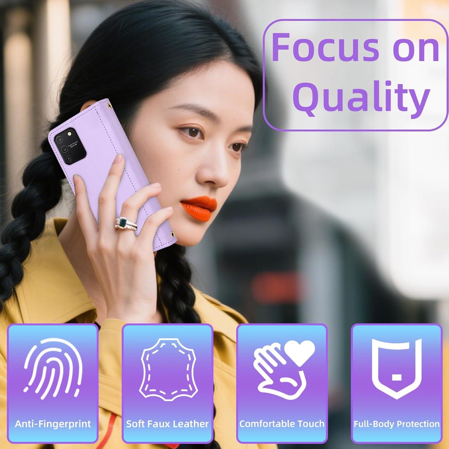 Funda billetera Furiet para Samsung Galaxy S10 Lite - Menta