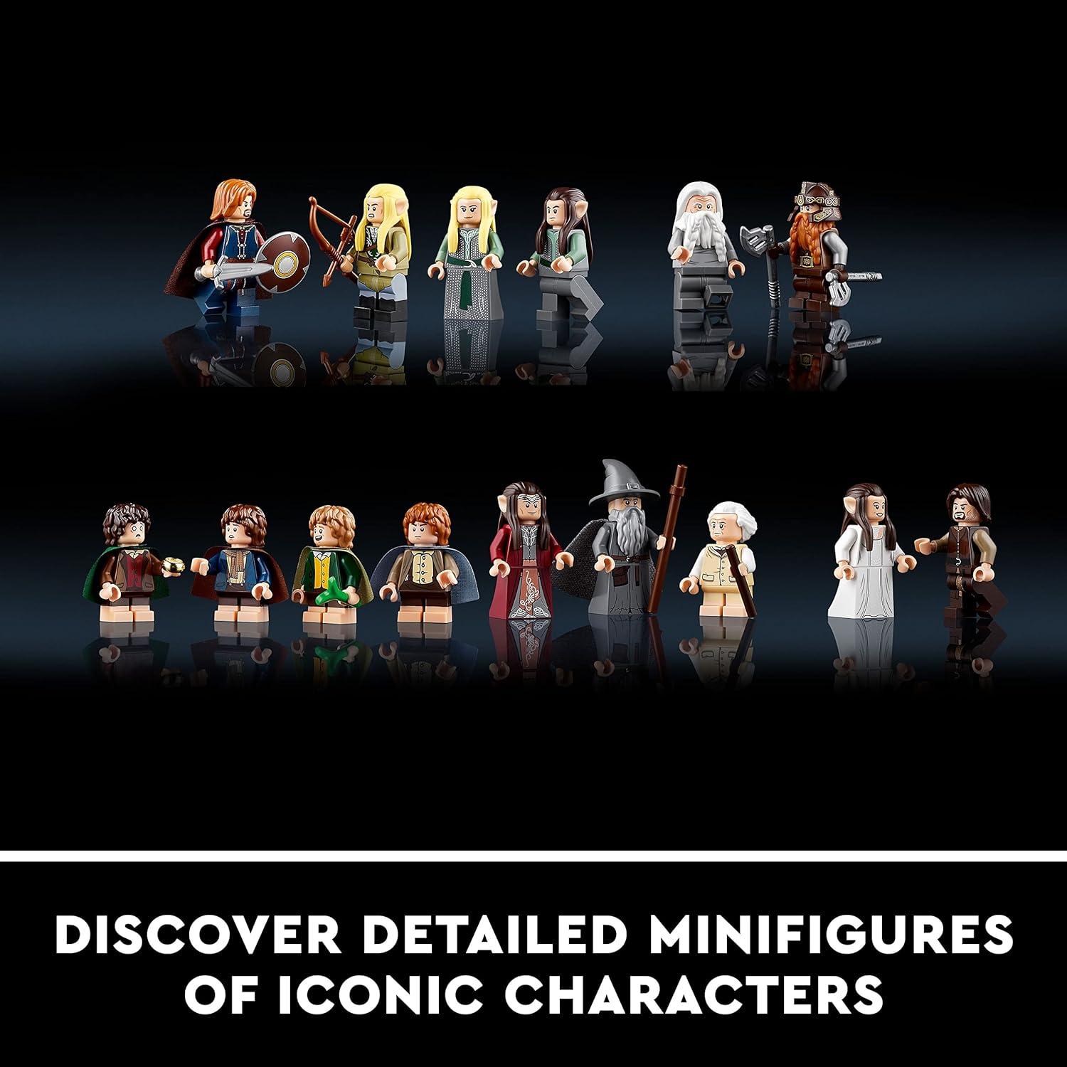 LEGO El Señor de los Anillos Rivendel 10316 - 6167 Piezas