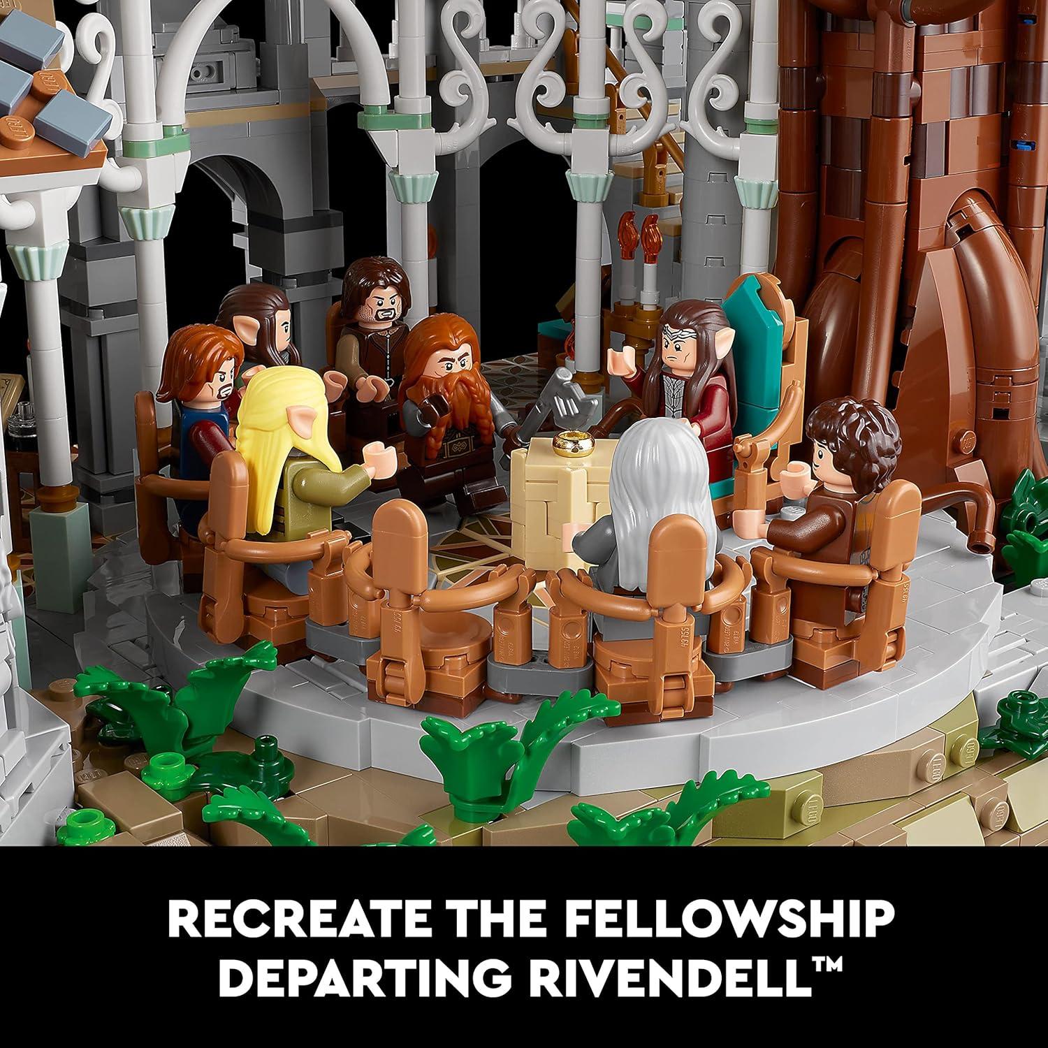 LEGO El Señor de los Anillos Rivendel 10316 - 6167 Piezas