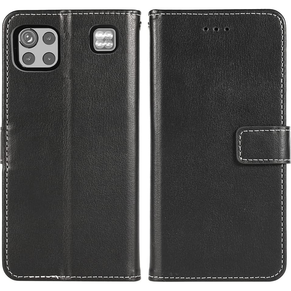 Funda de Cuero para LG K22/K22 Plus/K32 con Soporte y Tarjetero