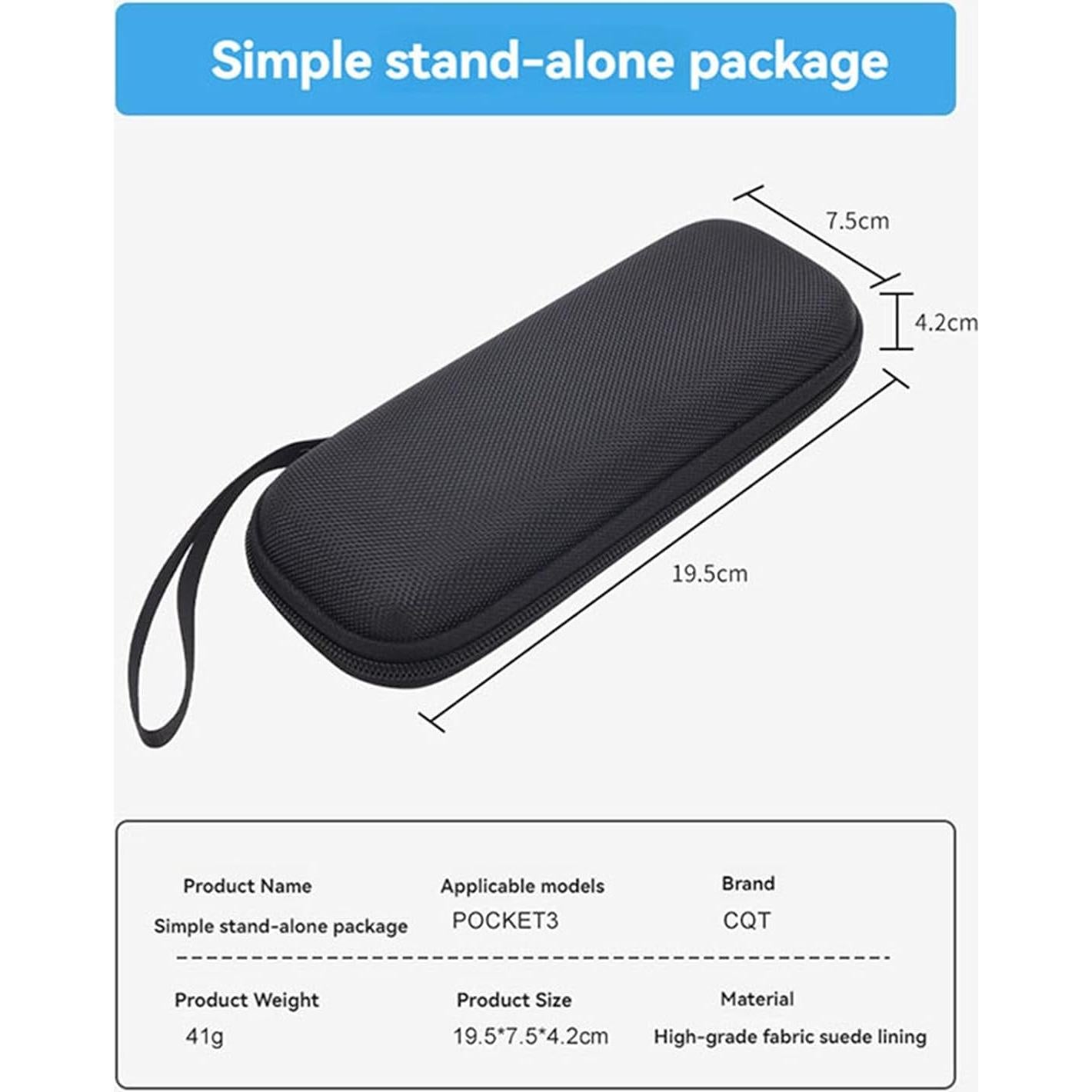 Funda de Almacenamiento LICHIFIT para DJI Osmo Pocket 3 - Compacta y Protectora