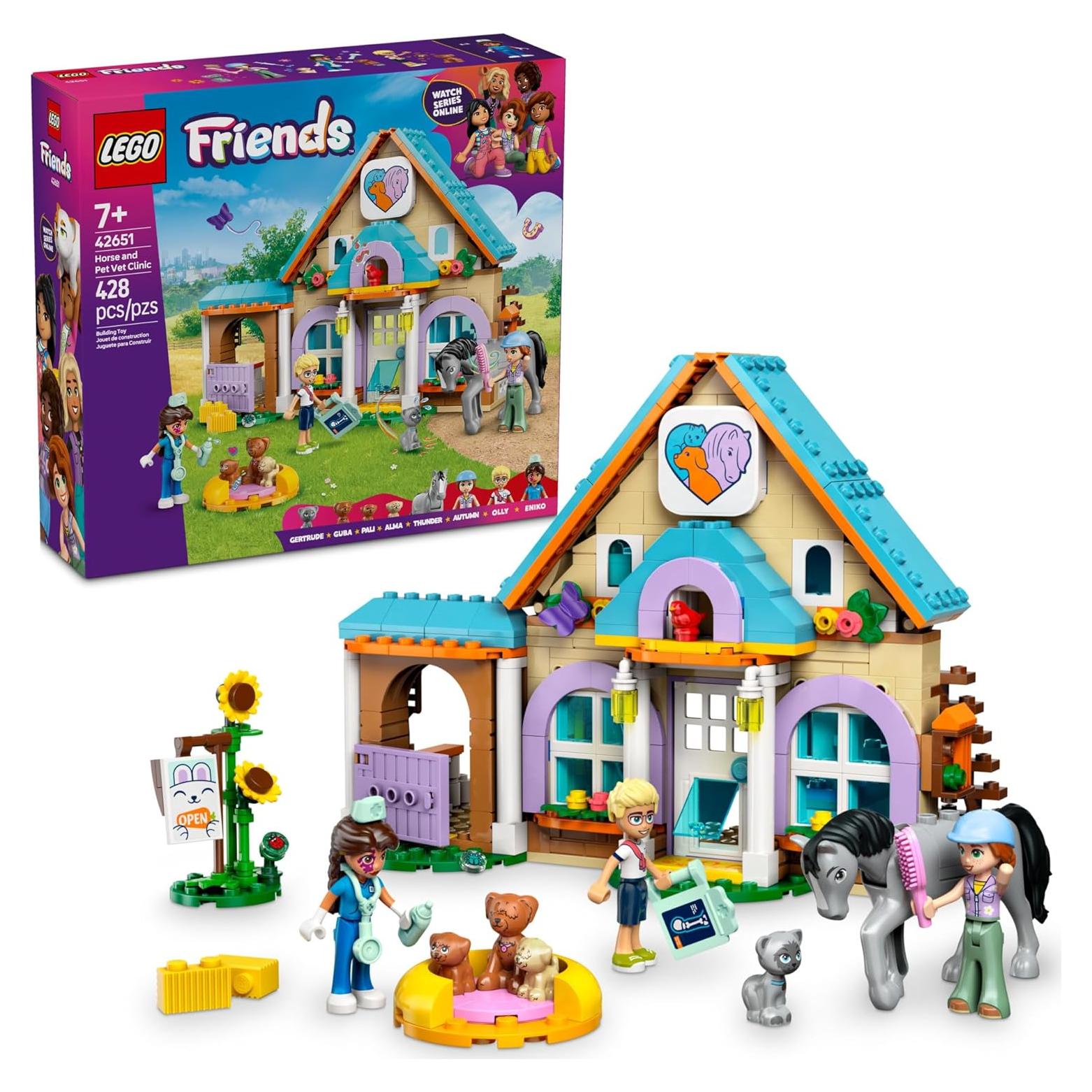 LEGO Friends Clínica Veterinaria de Caballos y Mascotas