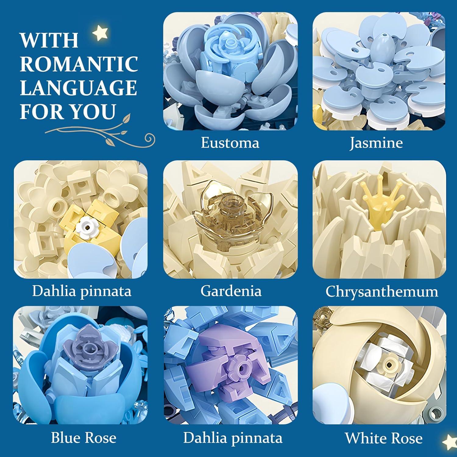 Juego de Construcción de Flores Crescent Shantou 35.56x31.99cm