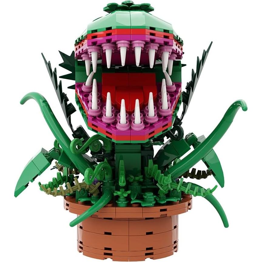 Set Construcción Planta Piraña Audrey II XIJI 342 Piezas