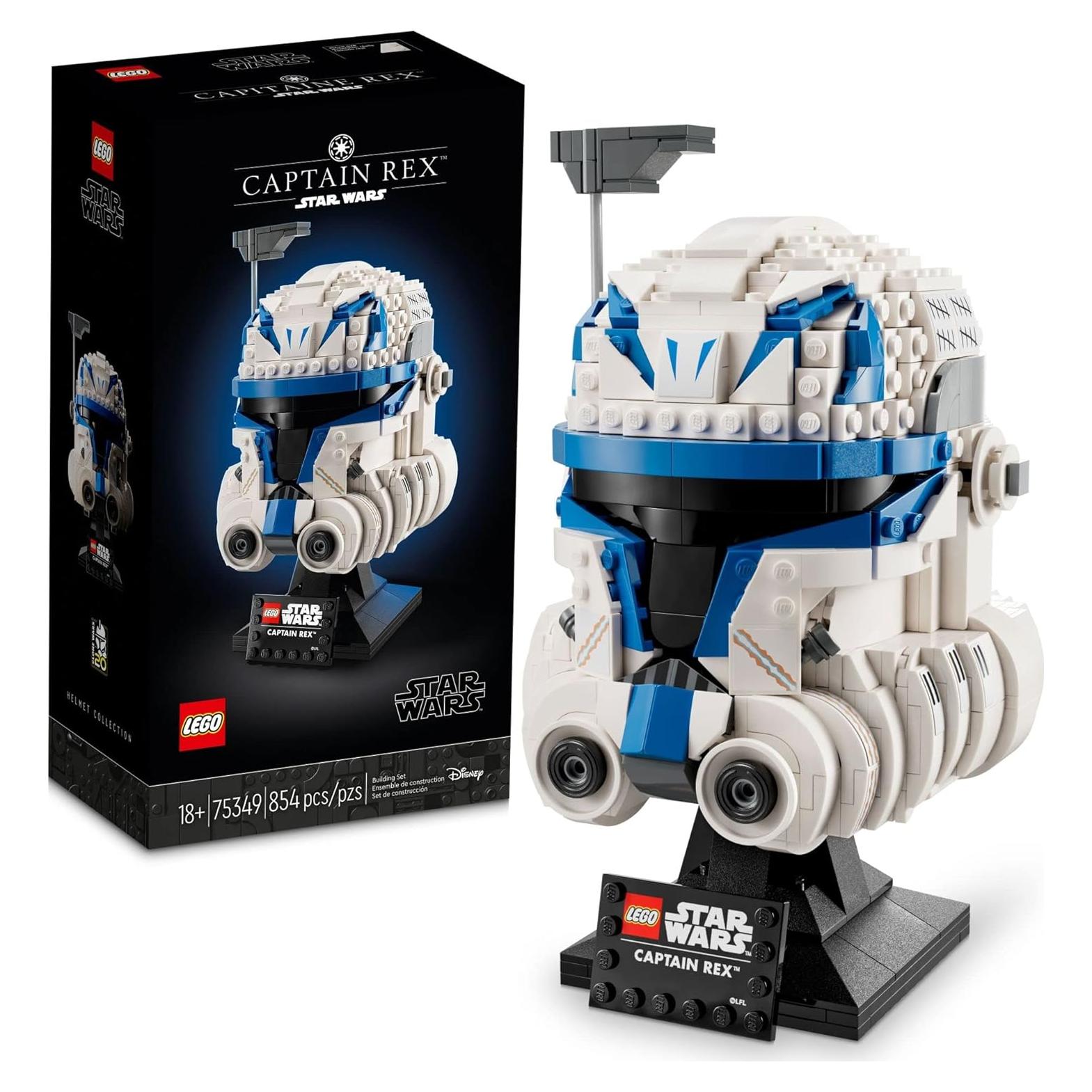 LEGO Star Wars Casco Capitán Rex 75349 854 Piezas