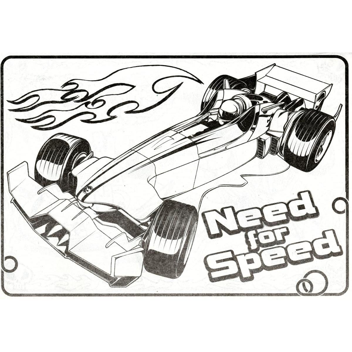 Conjunto de Libros para Colorear Hot Wheels - 4 a 8 años