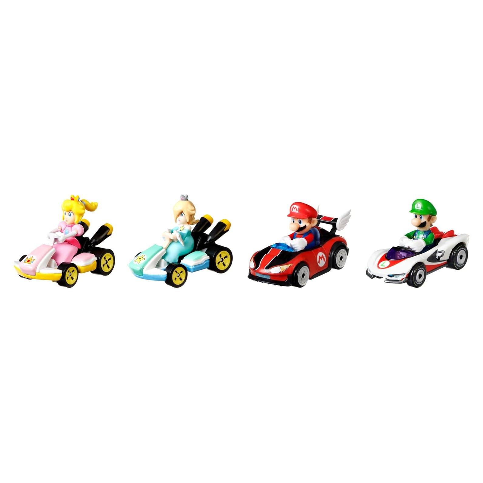 Set de Pista Hot Wheels Mario Kart con Yoshi Kart y Lanzador