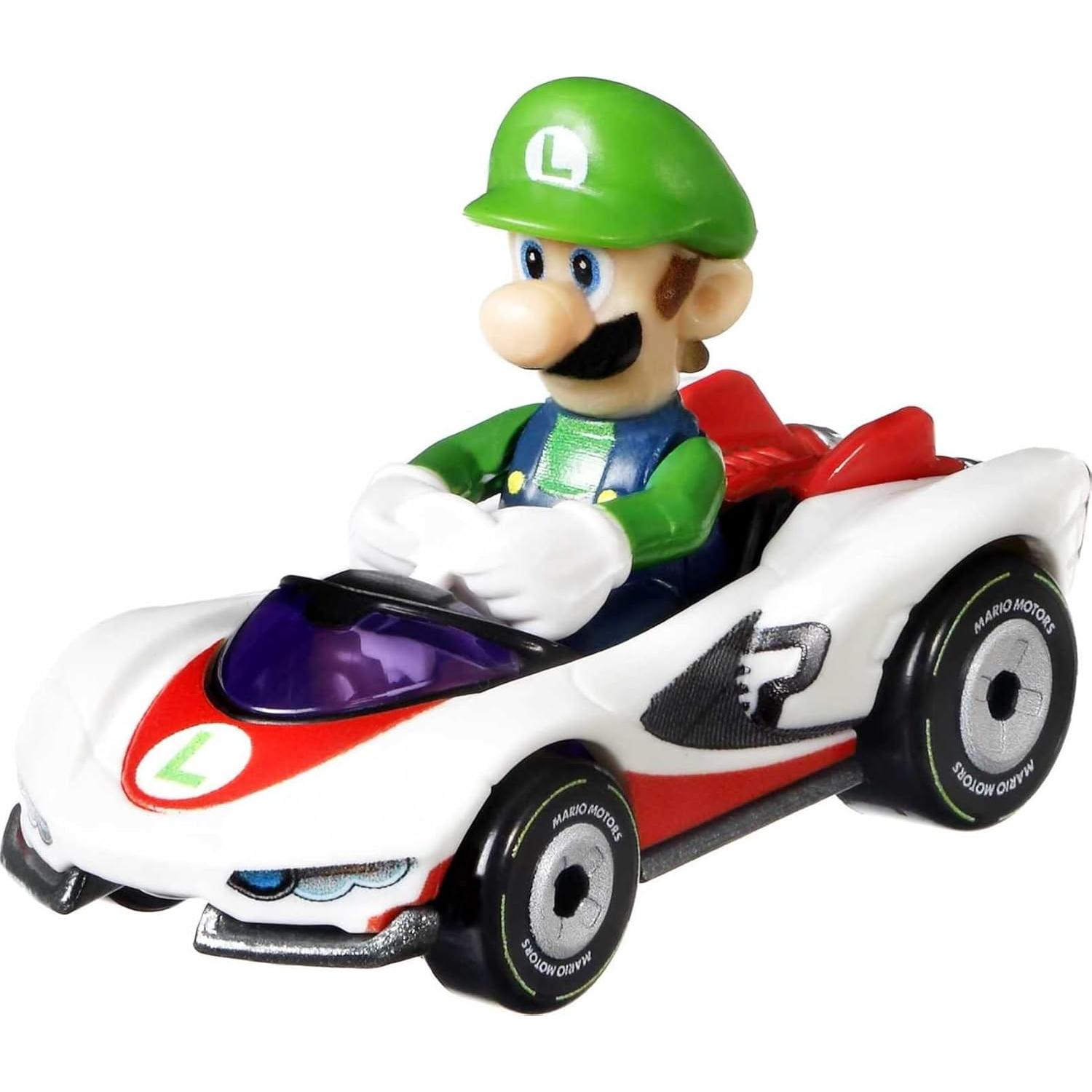 Set de Pista Hot Wheels Mario Kart con Yoshi Kart y Lanzador