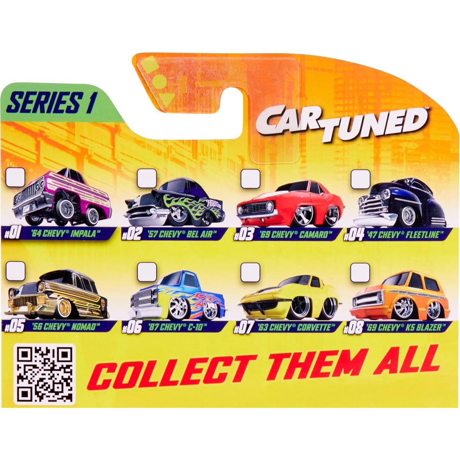 CarTuned Diecast Serie 1 Paquete 8 Vehículos 6+ Años