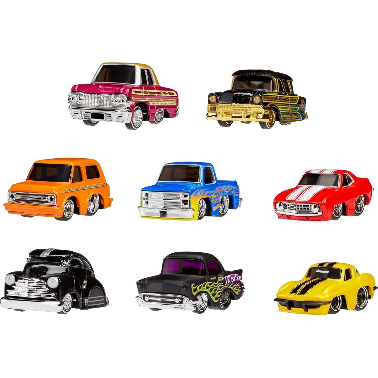 CarTuned Diecast Serie 1 Paquete 8 Vehículos 6+ Años