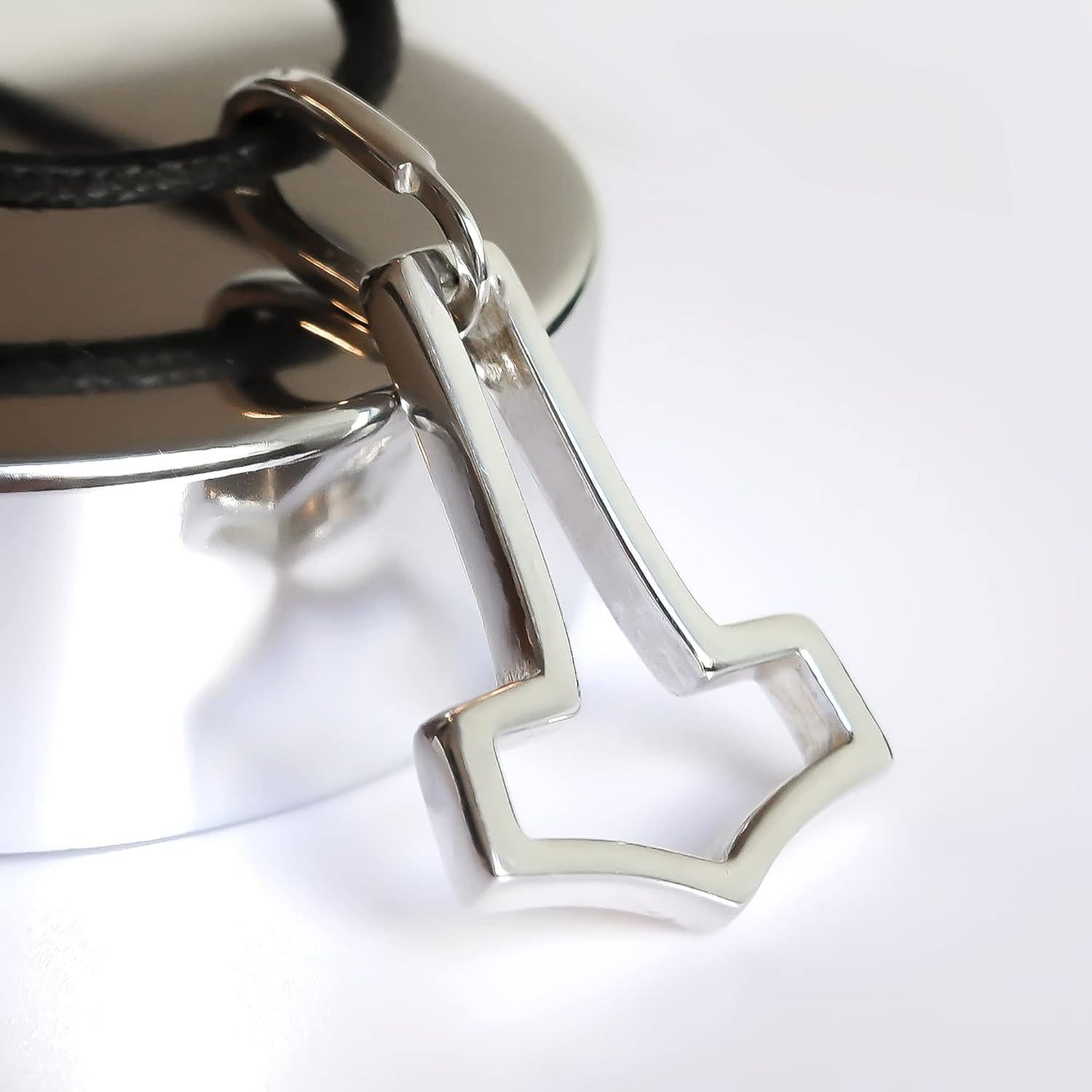 Collar Martillo de Thor Mjolnir Plata Esterlina 925 Unisex