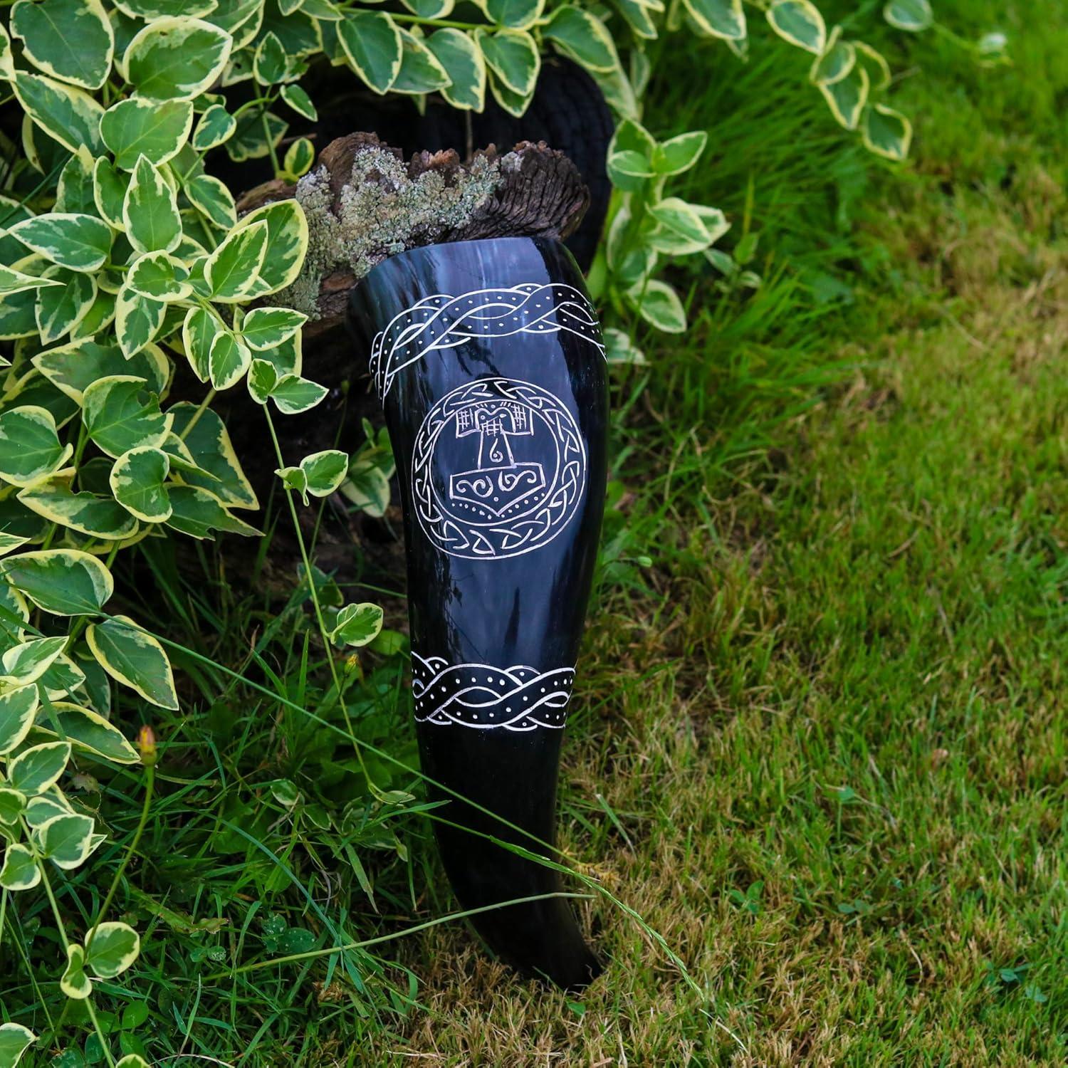 Cuerno de Bebida Vikingos 30.48cm - VikingsBrand Artesanal