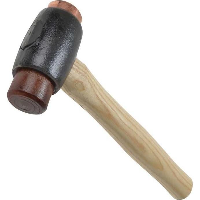 Martillo de Cobre y Cuero Thor Tamaño 1 725g Mango Madera