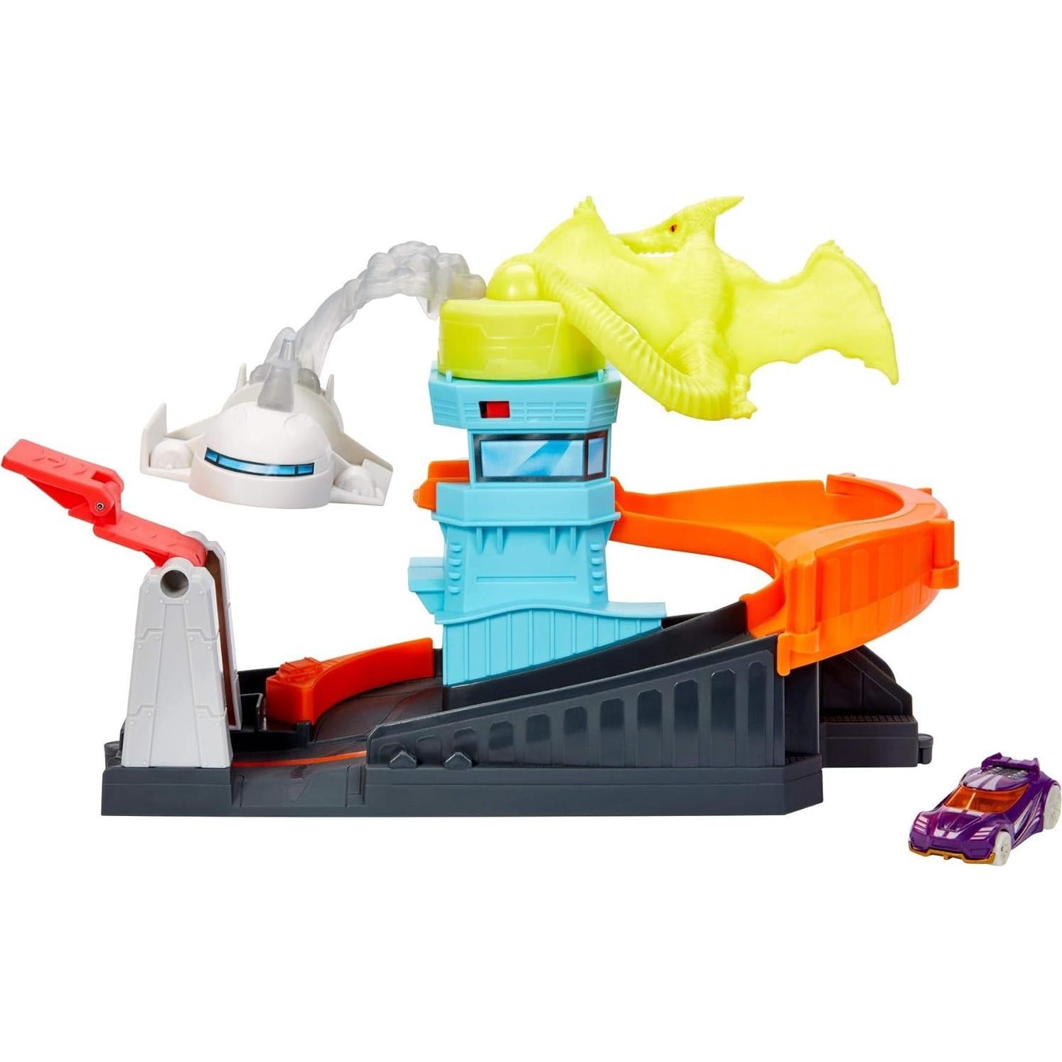 Hot Wheels Ptero Port Attack Mattel Set de Juego