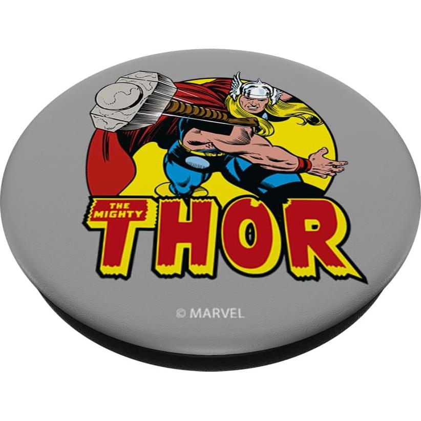 PopSocket Estándar Marvel Thor Martillo Negro 136g