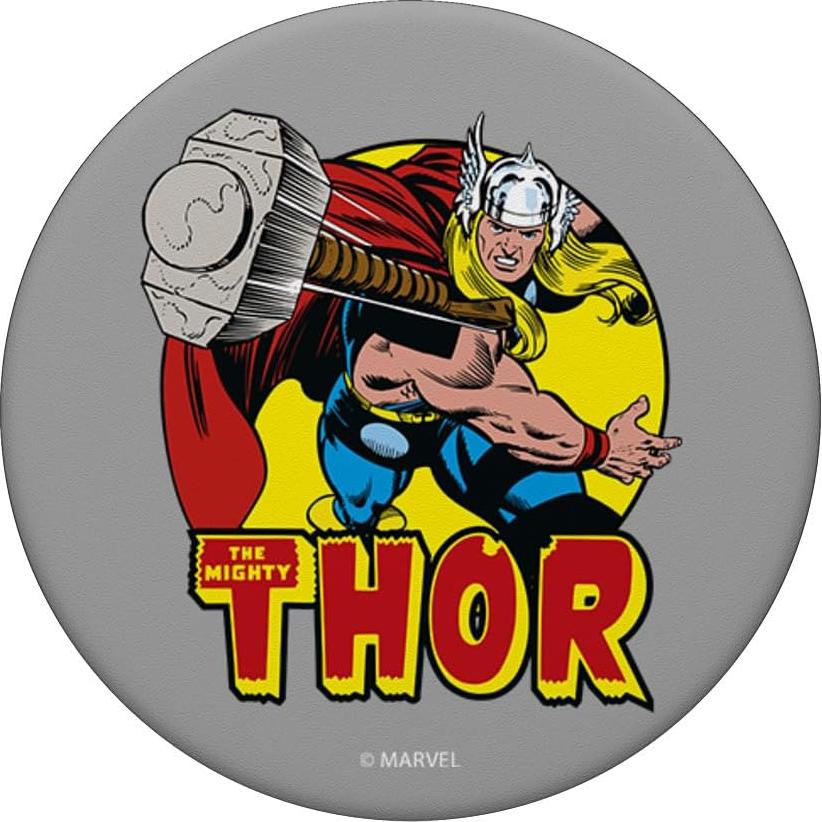 PopSocket Estándar Marvel Thor Martillo Negro 136g